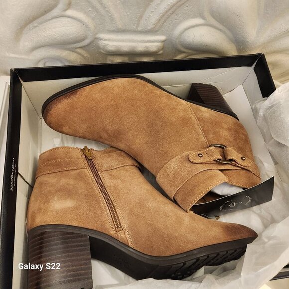 Naturalizer "Lydia" Brown Leather Booties. NIB. Size 9.5 - Picture 14 of 14